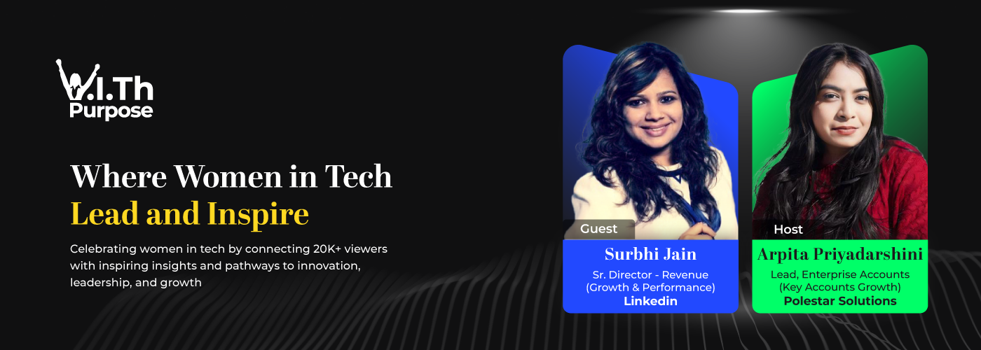 RevOps 2.0 Elevating Sales Performace through Data-Driven StrategiesW.I.T.h Purpose Series with Surbhi Jain