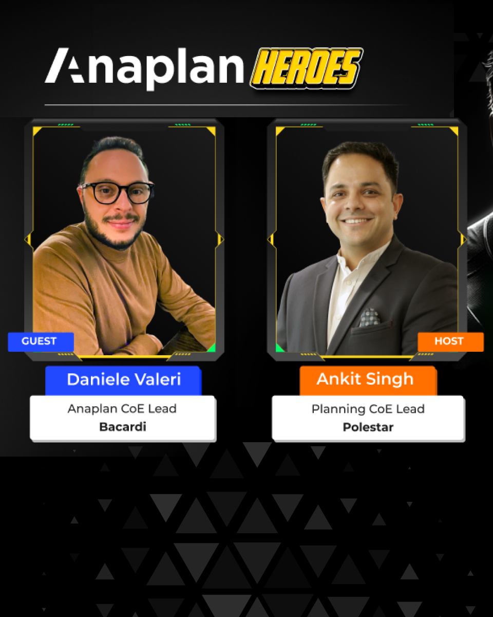 Anaplan Heroes for enterprise planning