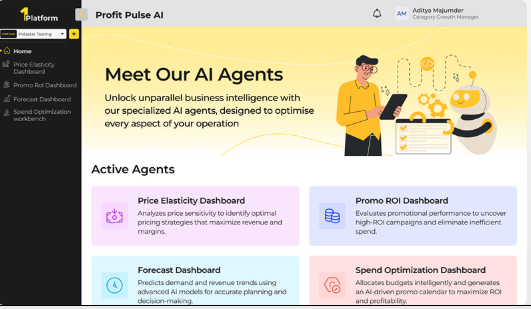 Profit Pulse AI Dashboard